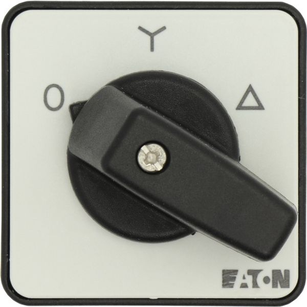 T0-4-8410/E Star-delta switches, T0, 20 A, flush mounting, 4 contact unit(s), Contacts: 8, 60 °, maintained, With 0 (Off) position, 0-Y-D, Design number 8410 image 3