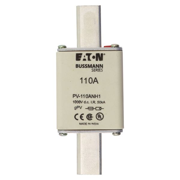 FUSE 110A 1000V DC PV SIZE 1 DUAL IND image 7