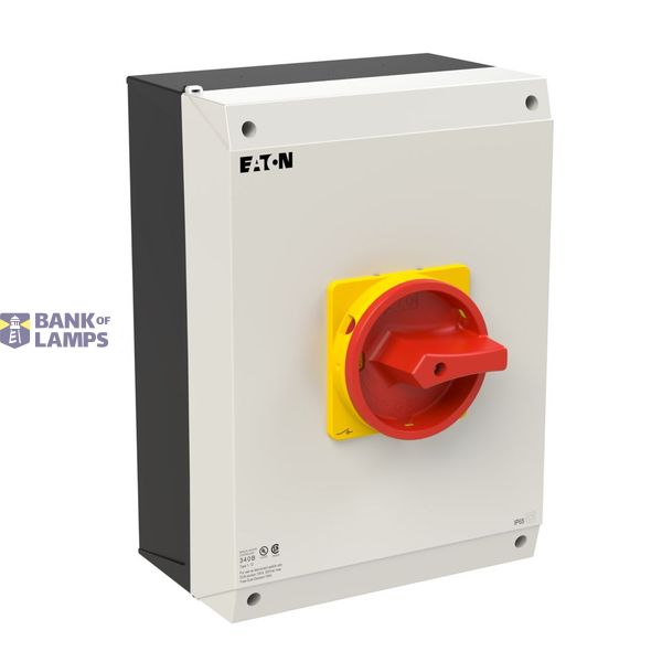 P3 Main switch, 80 A,Surface mounting, Form I5/SVB image 4