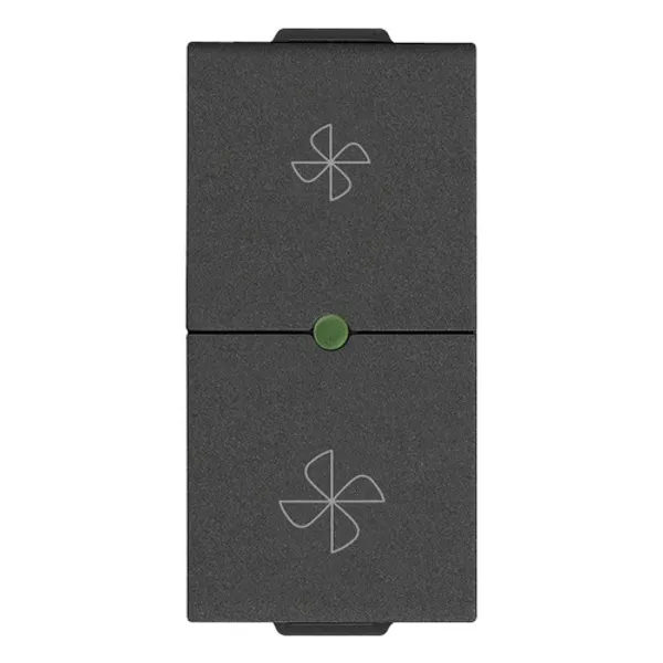 Dimmer for fans 120V carbon matt image 1