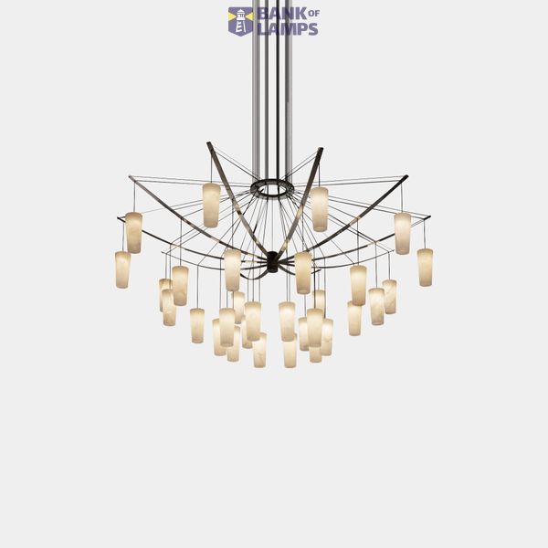 Pendant Catenaria Chandelier LED LED 101.7;101.7W 17400lm 3000K Chrome image 1