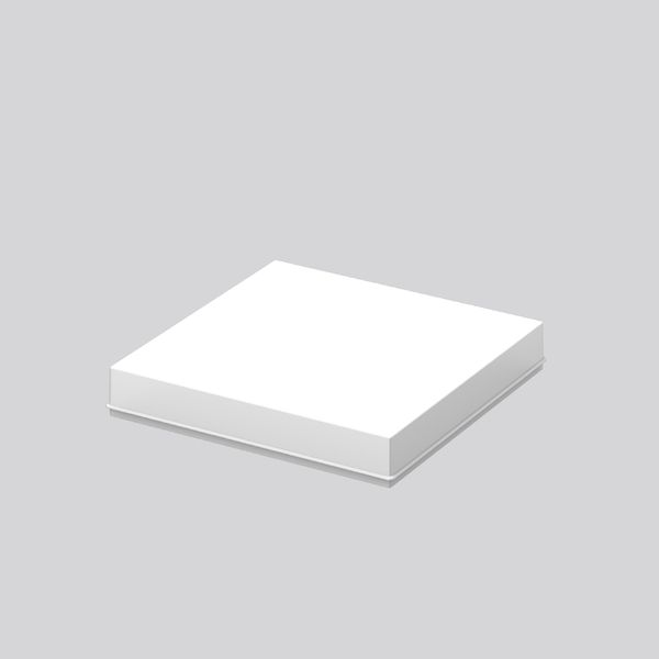 Replacement cover, plastic glass L 470 B 470 H 77 colour: white image 2