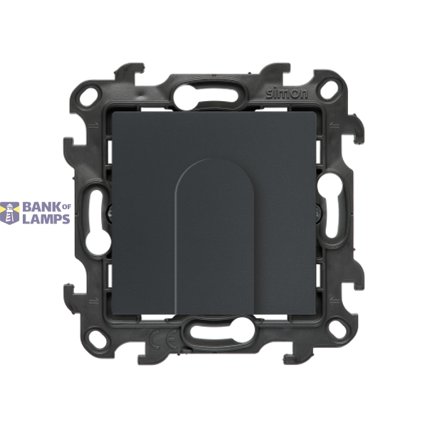Cable input, (module), Simon 24, IP20/IP44, graphite mat image 1