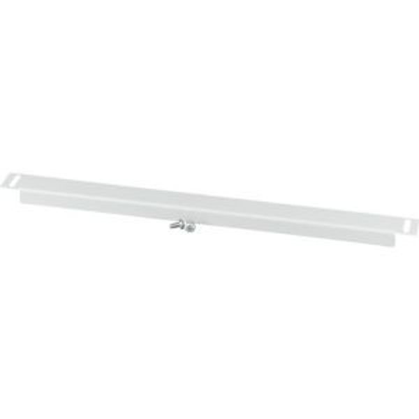 XLST2J12A Bottom/Top coverstrip 35mm long, blind, IP20, for 1200mm Sectionwidth, grey image 2