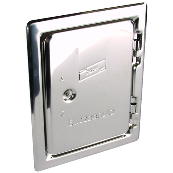 Inspection door StSt with square spanner 290x230mm image 1