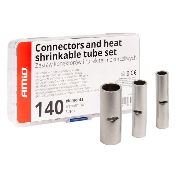 Set of cable connectors BN1.25 BN2 BN5.5 160pcs AMIO-04123 image 1