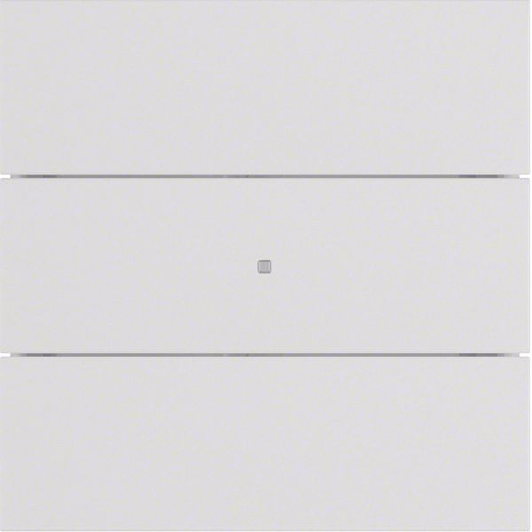 B.IQ push-button 3gang comf, KNX - B.IQ, p. white, matt, plastic image 1