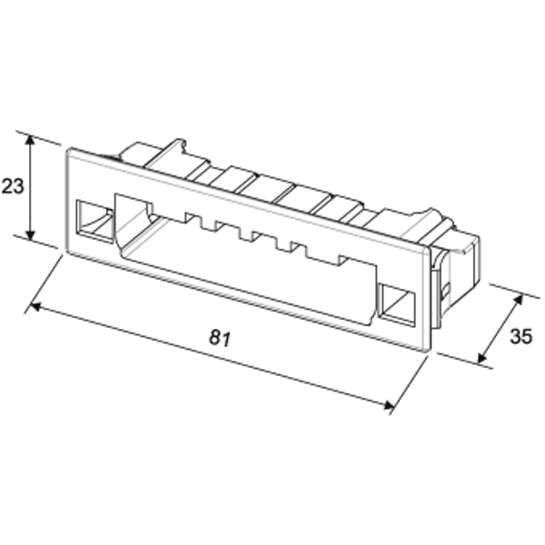 Strain relief For screwless couplers image 12