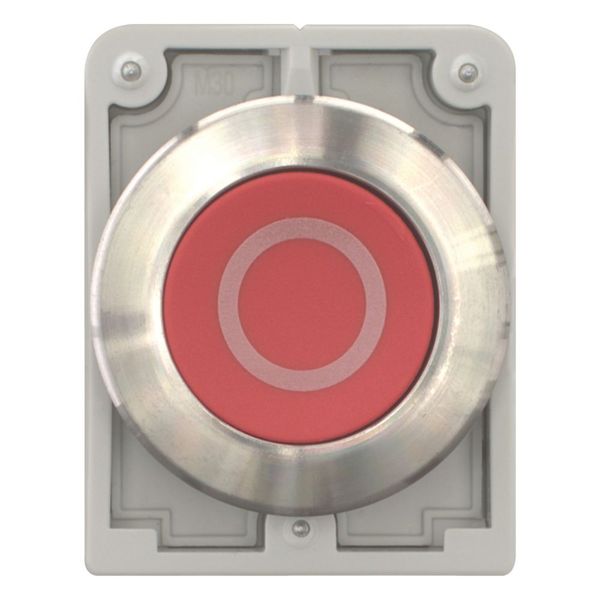 M30I-FDR-R-X0 Pushbutton, RMQ-Titan, flat, maintained, red, inscribed, Front ring stainless steel image 10
