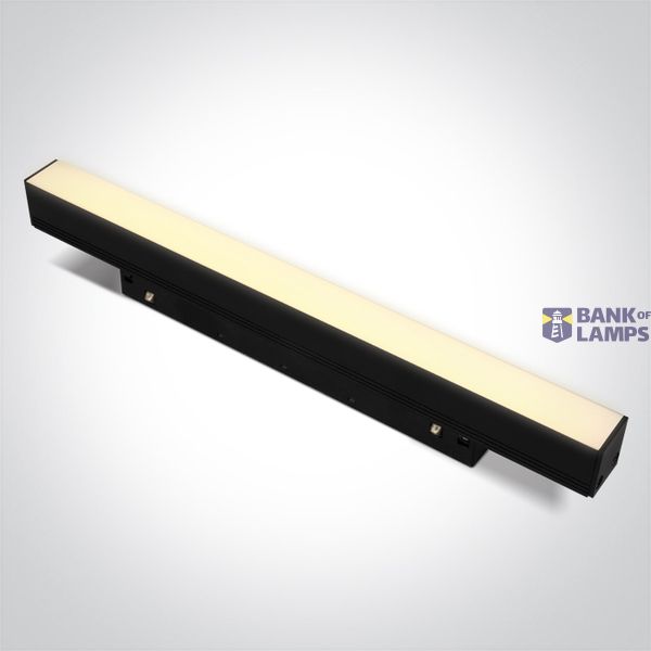 42100AAL/B/V BLACK DALI 8W LINEAR LIGHT CCTV 48V IP20 image 1