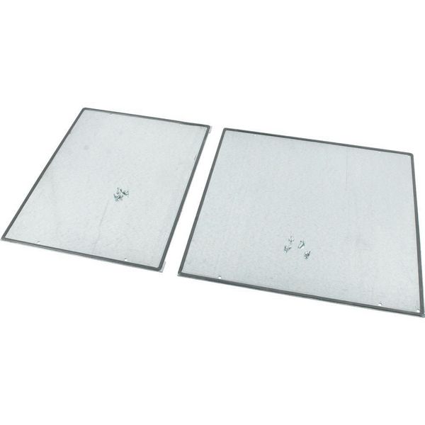 XSPBU1008-64-S Bottom plate, galvanized, divided 6/4, PIFT, for, WxD=1000x800mm, up to IP55 image 4