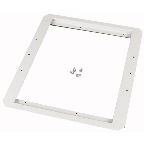 XMIX40-XDT Add-on frame, for protective cover, IZMX40, grey image 1