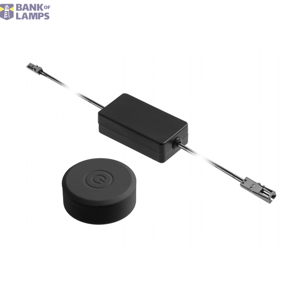 Wireless touch switch dimmable on-off 12/24V,36/60W black image 1