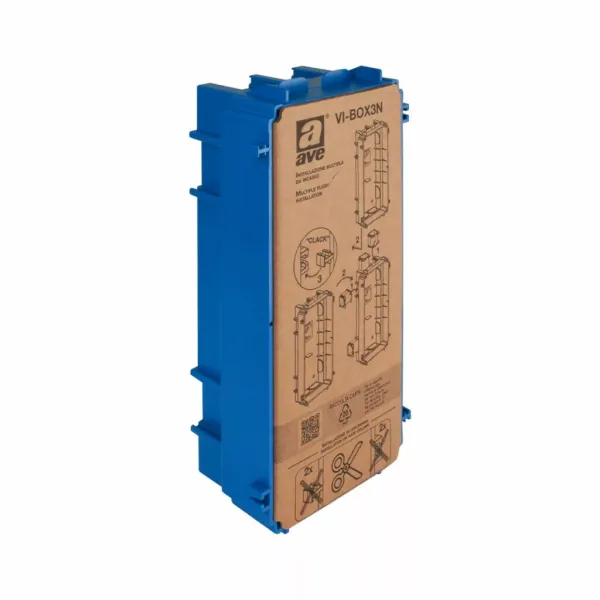 PLASTIC FLUSH-MOUNTING BOX FOR VIXX-PEXX OUTDOOR STATIONS. image 1