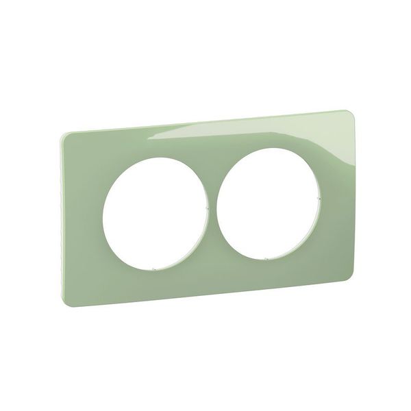 PLATE 2G 57MM CELADON GREEN image 2