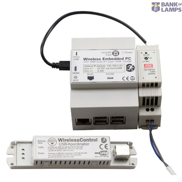 DIN rail PC (CPC) including WirelessControl Software image 3