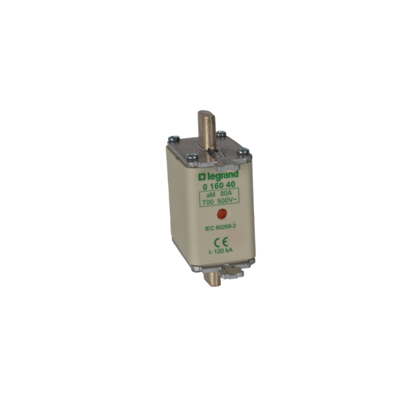 HRC blade type cartridge fuse - cylindrical type aM 22 X 58 - 32 A - w indicator image 2