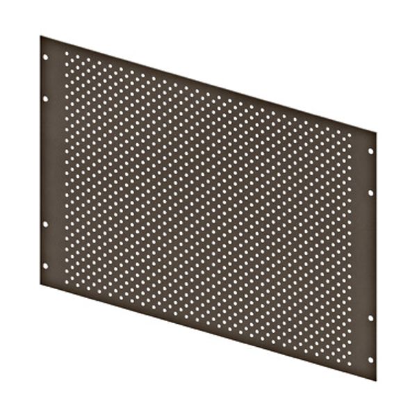 Perforated Mounting Plate width 420mm, 6 Modul Heights image 1