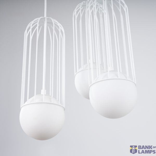 Pendant lamp BRINA 3P  white image 13