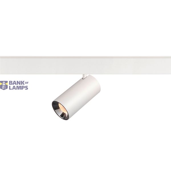 NUMINOS® S 48V TRACK DALI, spot, white / chrome, 16W, 980lm, 2700K, CRI90, 55° image 4