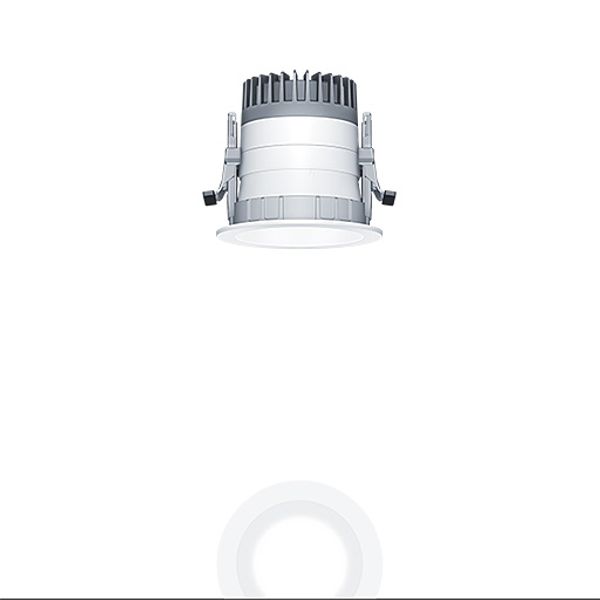 PANOS R R100 1k-830 SWI H WH WH - LED ceiling-recessed luminaire image 1