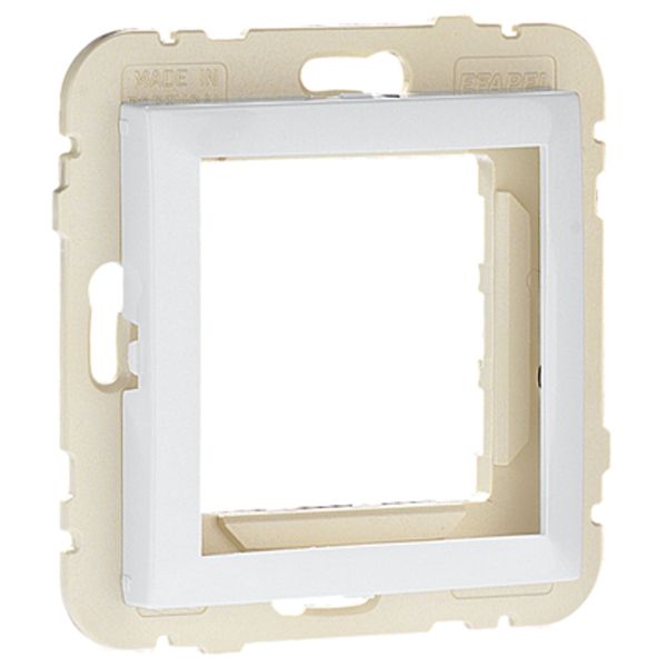 UNIV COVER RING/ADAPT F/45X45 MOD WHITE image 2