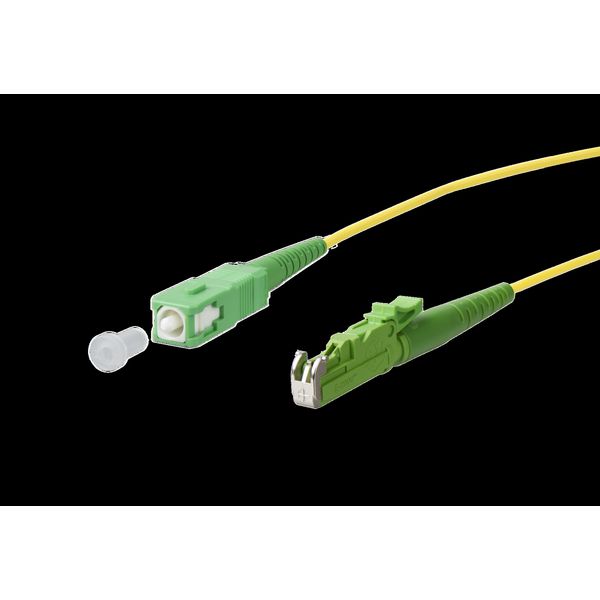 OpDAT patch cord SC-S APC/E2000-S APC OS2, 2.0 m image 2