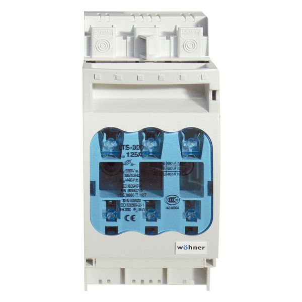 HRC fuse switch-disconnector 125A, bus-mounting image 1