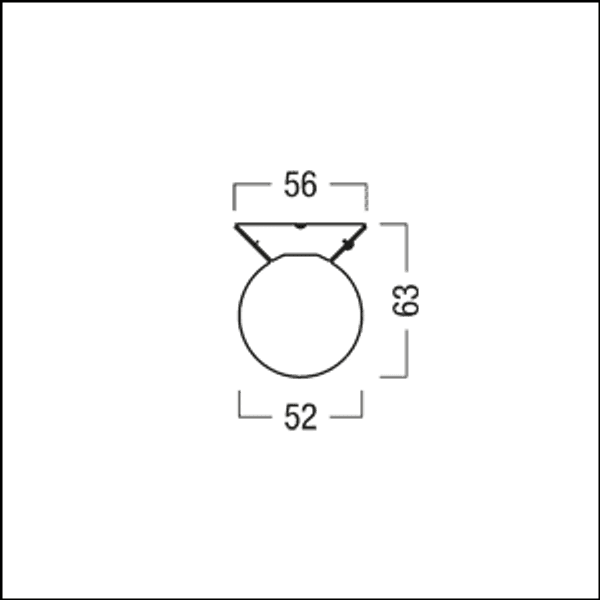 TLX S STEEL CLAMP 45DEG SCREW 2PCE - Fixing clips image 2