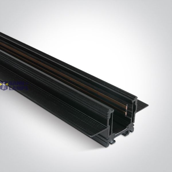 42002ATR/B BLACK MAGNETIC TRIMLESS PROFILE 2m 48V MINI image 1