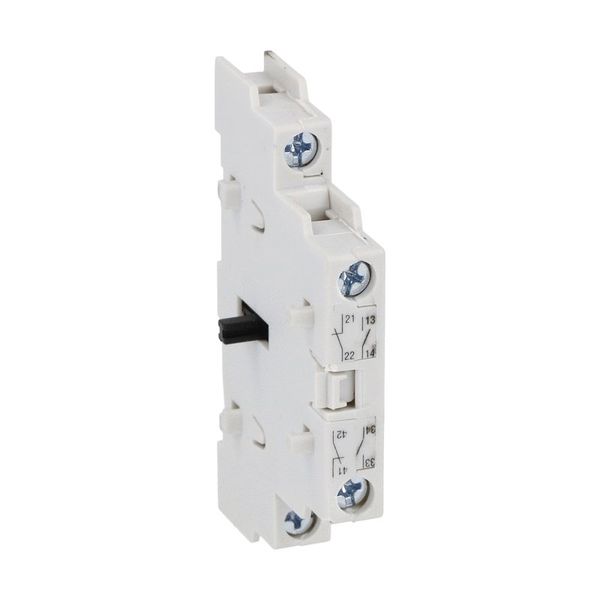 Auxiliary contact, simultaneous operation as switch poles, 1NO+1NC for GA...C image 1