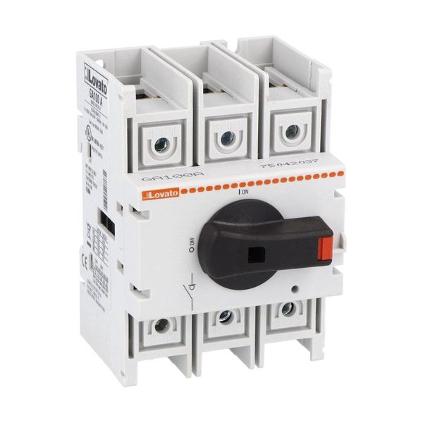 Three-pole switch disconnector, direct operating version, 100A image 1