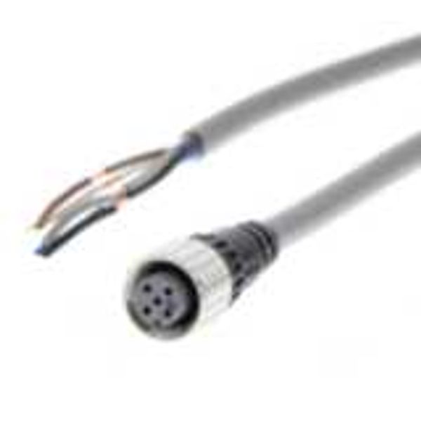 Sensor cable, M12 straight socket (female), 5-poles, A coded, PVC stan XS2F0529B image 3