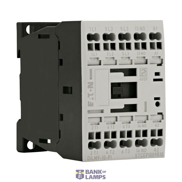 Contactor, 3 pole, 380 V 400 V 4 kW, 1 N/O, 60 V DC, DC operation, Pus image 1