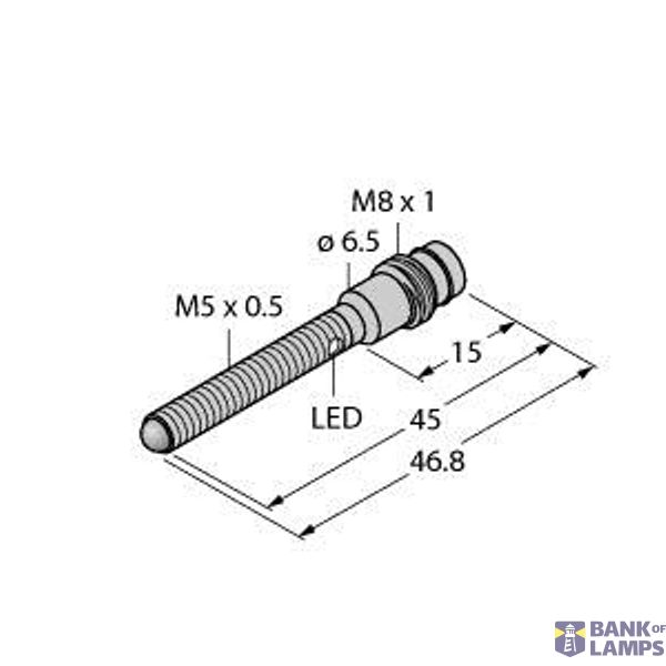 Photoelectric Sensor Convergent Mode Sensor   VSM5AP6CV20Q7 image 1