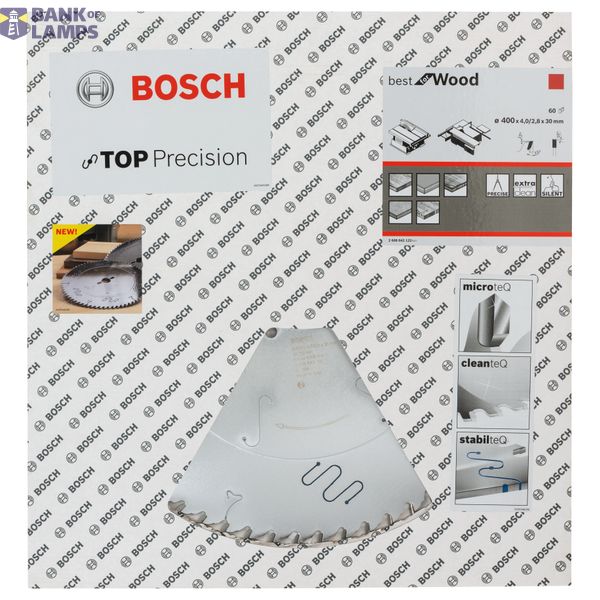 Top Precision Best for Wood circular saw blade 400 x 30 x 4 mm, 60 image 2
