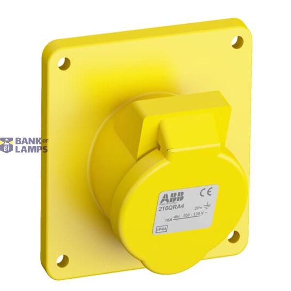 216QRA4 Panel mounted socket image 1