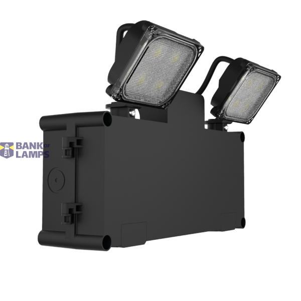 Orda 2 Duo Manual & Self-test IP65 Twin-spot EME Light 6W/6.5W BLK image 1