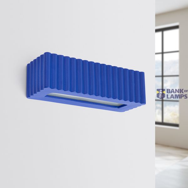 Wall lamp ceramic RIGATA ultramarine image 8