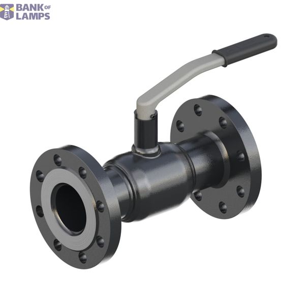 Ball valves, JIP-FF, RB, Handle, Reduced Bore, PN 25, DN 65, Flange image 1