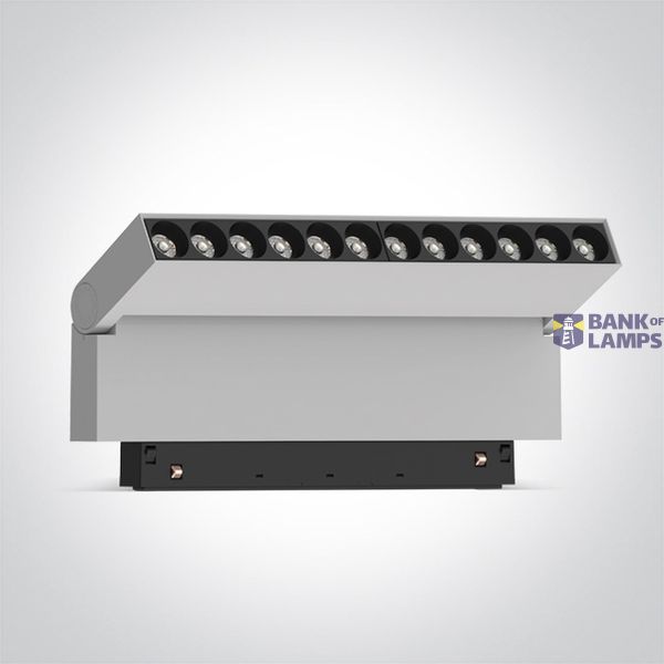 42124BA/W/V WHITE 20W CCTV 48V IP20 ADJUSTABLE MINI/MIDI image 1