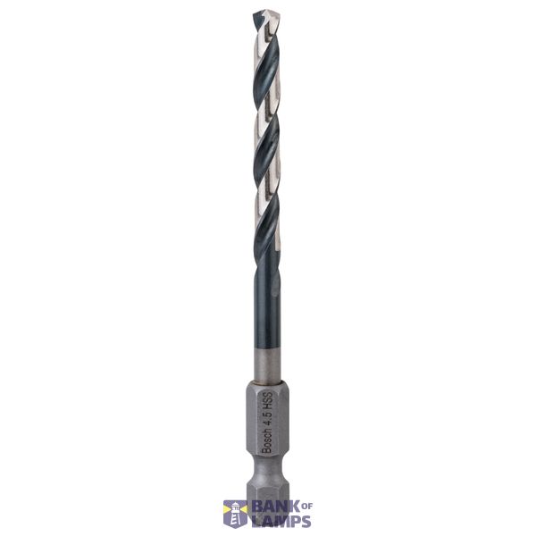 HSS Hex-Shank Twist Drill Bit 4.5 mm 4.5 x 47 x 87 mm 1 pcs. image 1