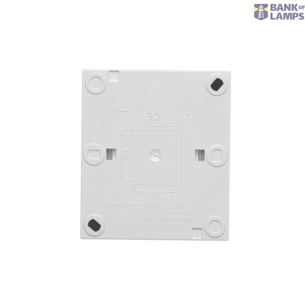 Double socket outlet with earthing IP44 version and shutters - flap in colour of the cover, 16A, quick connection, dark grey image 1