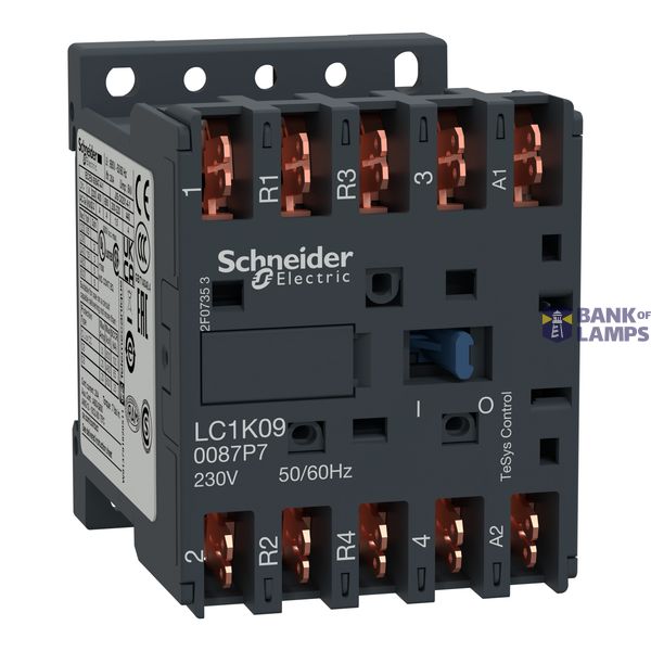 CONT  9A 2P+2B 240V AC image 1