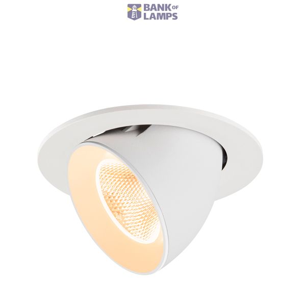 NUMINOS© GIMBLE L, recessed CL 2700K, 20ø, IP20, round, wh image 1