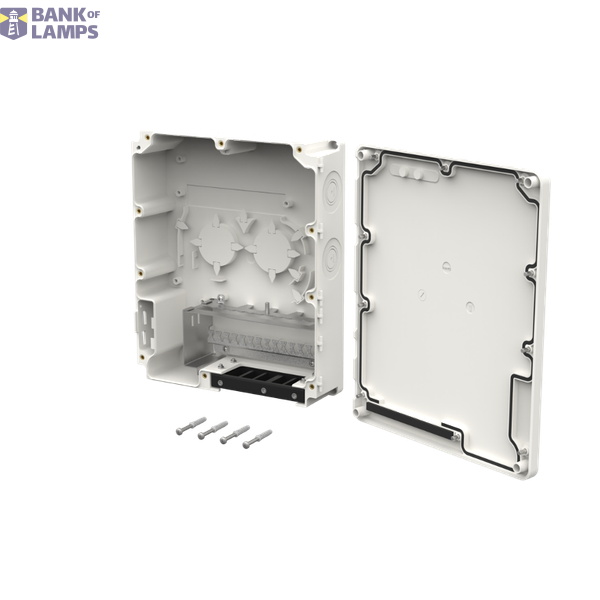 OpDAT MV hybrid 12xmodule cutouts unequipped IP65 image 3