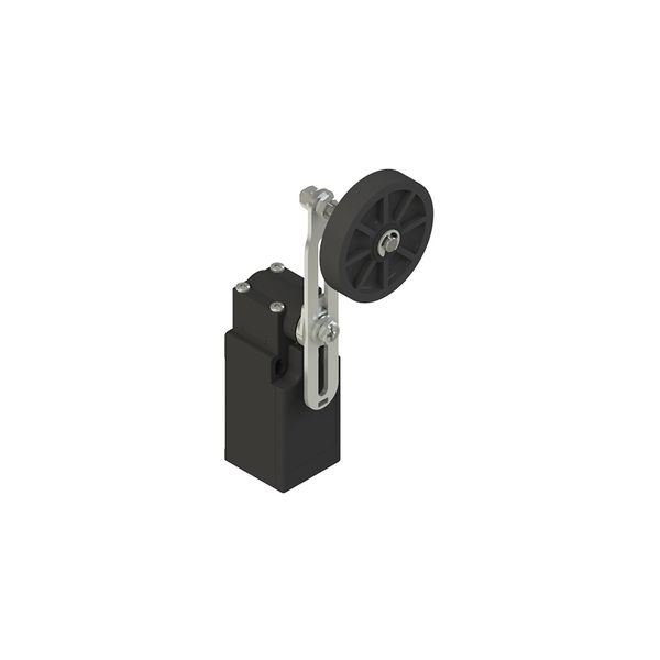 Position switch with adjustable lever and roller image 1