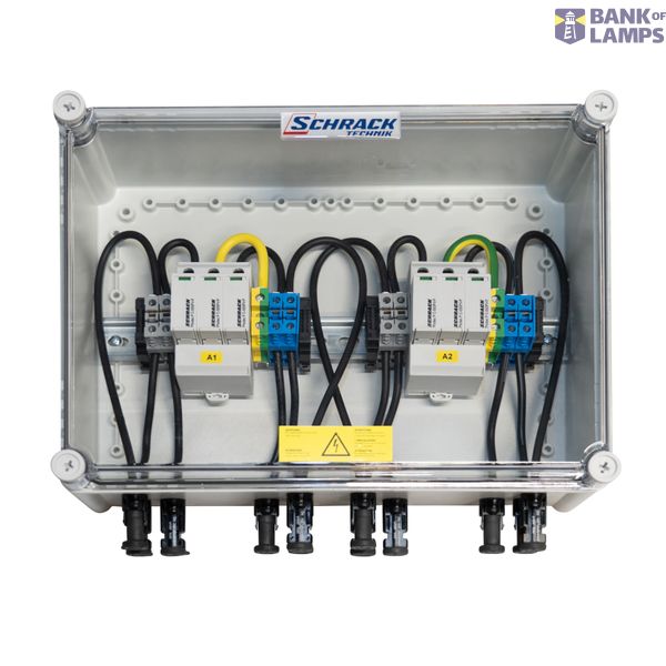 PV-overvoltage protection box 1000Vdc, for 2-MPP tracker image 1