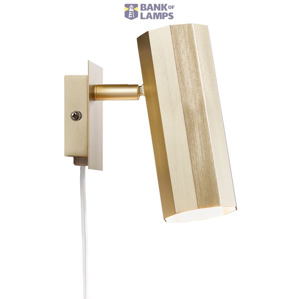 Alanis | Wall light | Brass image 1
