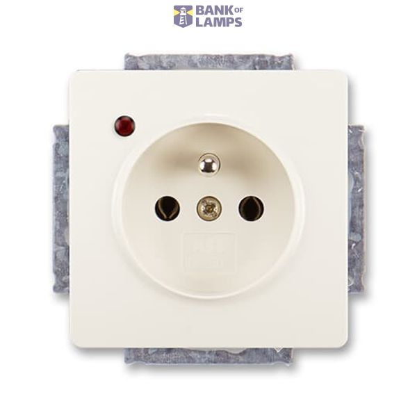5598G-A02349 C2 Socket outlet with earthing pin, with surge protection ; 5598G-A02349 C2 image 1